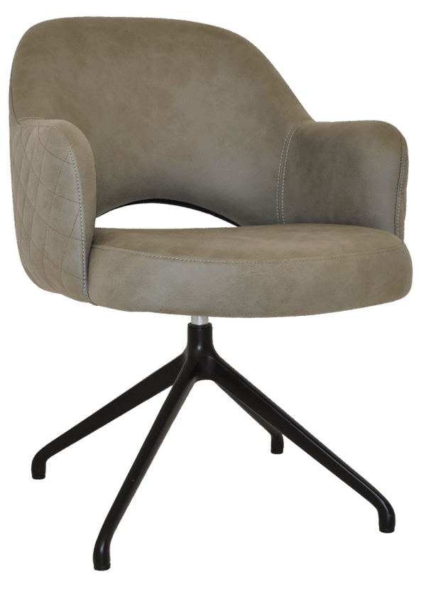 Tweed Reception Chair (Trestle) - Image 12
