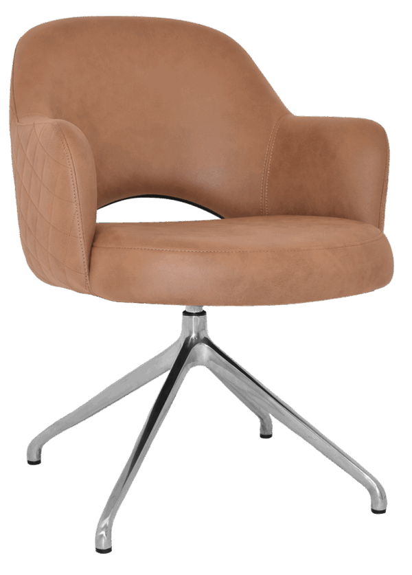 Tweed Reception Chair (Trestle) - Image 27