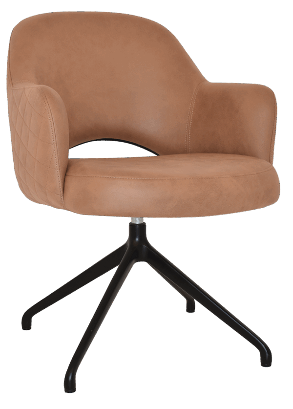 Tweed Reception Chair (Trestle) - Image 13