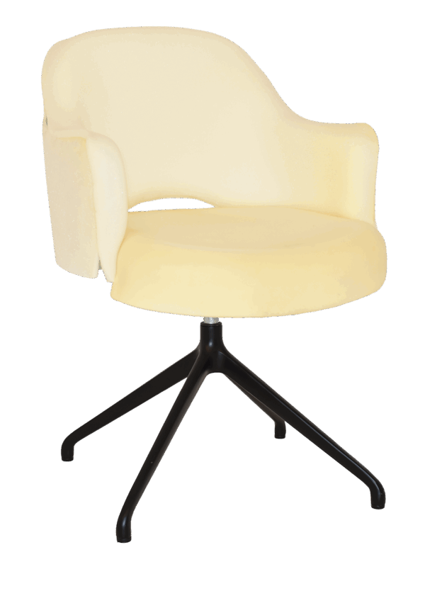 Tweed Reception Chair (Trestle) - Image 3