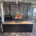 Office Furniture Brisbane Recent Deliveries - Autex Cascade Screen - Invent Credenza