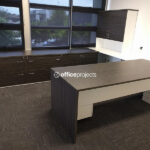 Office Furniture Brisbane Recent Deliveries - Envoy Executive Desk - Invent Lateral Filing Cabinets - Invent Hutch - Mobile Pedestal