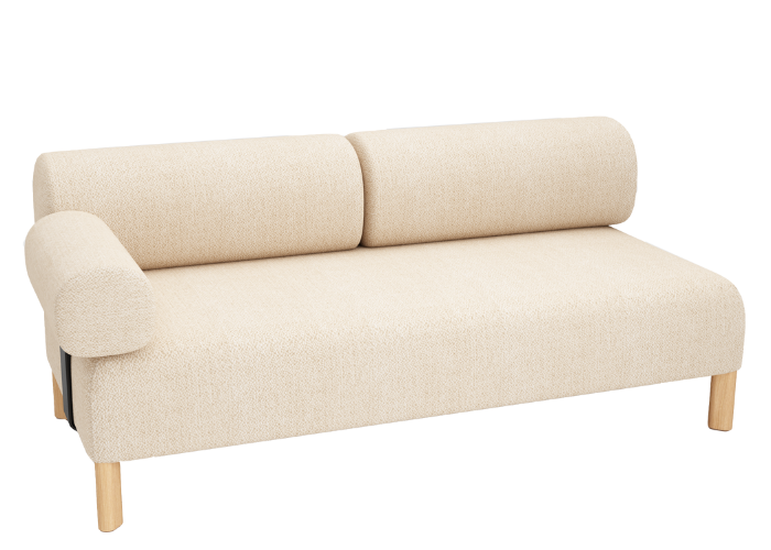 Pebbles 2 Seater + 2 Backrests + 1 Armrest - Image 5
