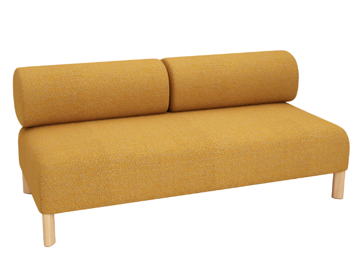 Pebbles 2 Seater + 2 Backrests - Image 4