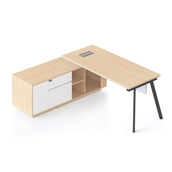 Casa Executive Desk & Cabinet - Image 7