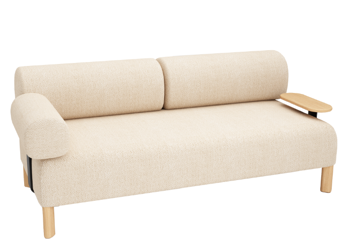 Pebbles 2 Seater + 2 Backrests + 1 Armrest + Table - Image 5