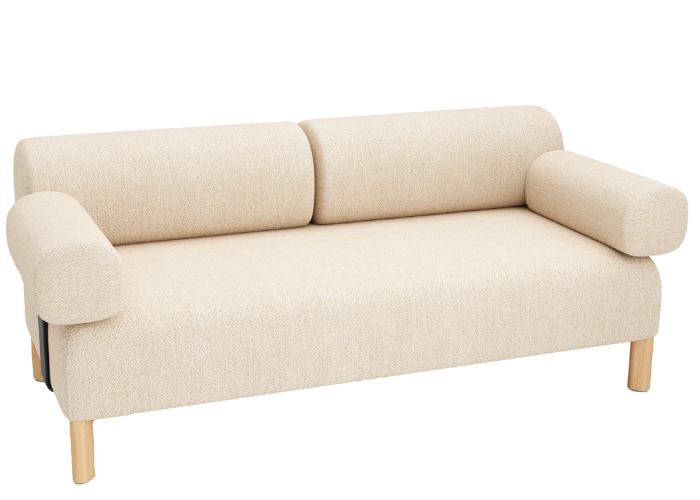 Pebbles 2 Seater + 2 Backrests + 2 Armrests - Image 5